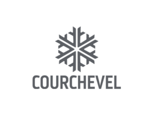 Logo monochrome de Courchevel